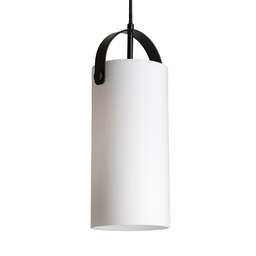 JULIETTA 31 závěsná opálové sklo/černá 230V LED E27 15W
