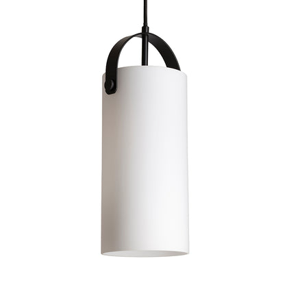 JULIETTA 31 závěsná opálové sklo/černá 230V LED E27 15W