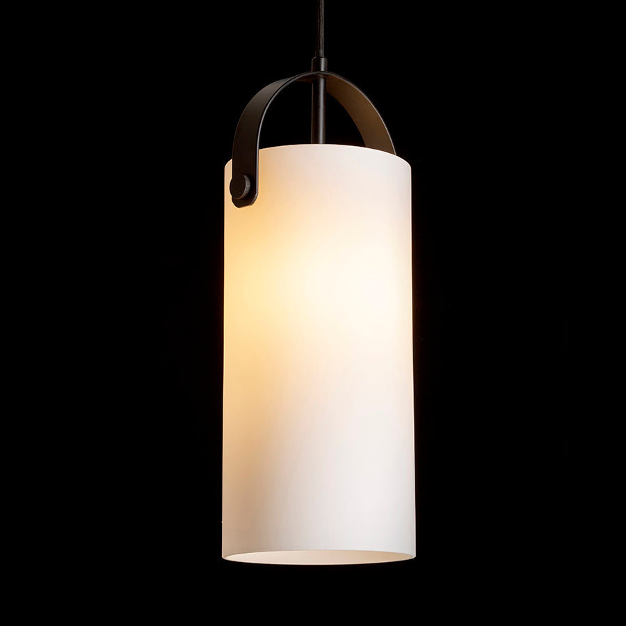JULIETTA 31 závěsná opálové sklo/černá 230V LED E27 15W