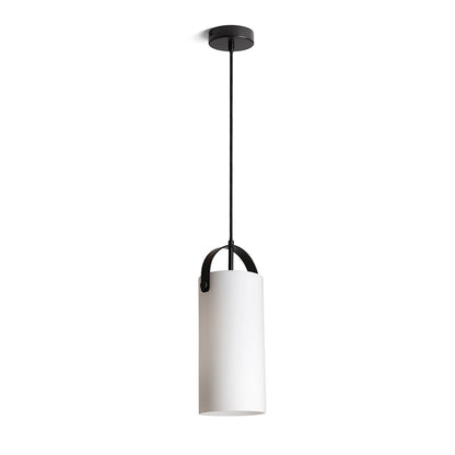 JULIETTA 31 závěsná opálové sklo/černá 230V LED E27 15W