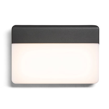 GAVIN nástěnná antracitová mléčný akryl 230V LED 13W IP65 3000K