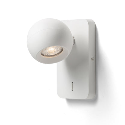 SIENA nástěnná bílá 230V LED GU10 9W