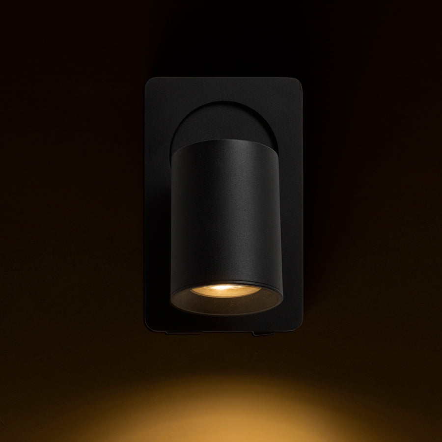 VOLTERA USB nástěnná černá 230V LED GU10 9W