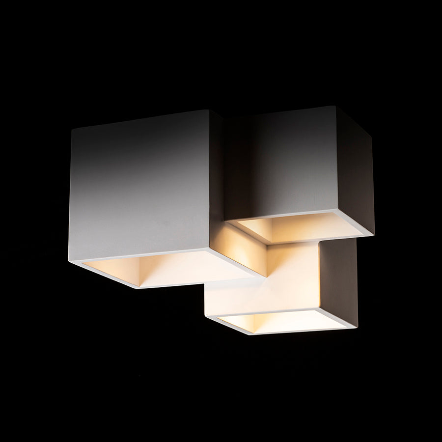 JACK III stropní sádrová 230V LED GU10 3x5W