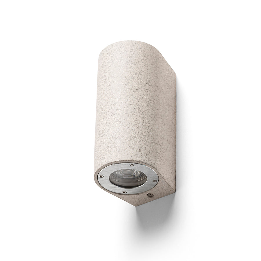GRANITA II nástěnná beton/dekor světlý granit 230V LED GU10 2x5W IP65