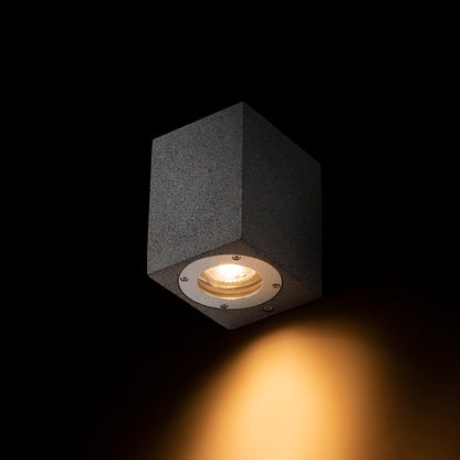 KANE I nástěnná beton/dekor tmavý granit 230V LED GU10 5W IP65