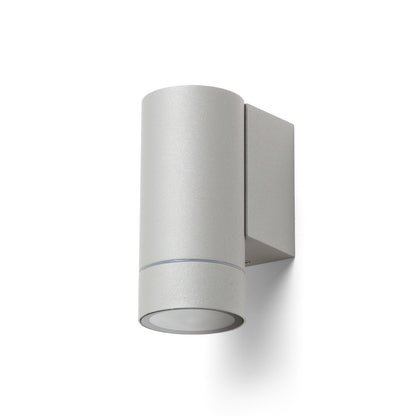MIZZI NEW I nástěnná stříbrnošedá 230V LED GU10 8W IP65