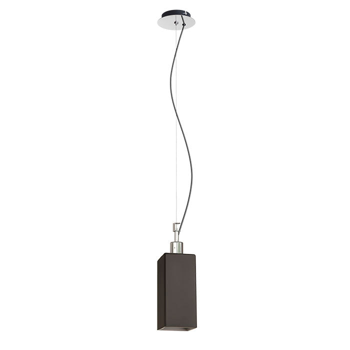 LIZ NEW závěsná černá chrom 230V LED E27 15W