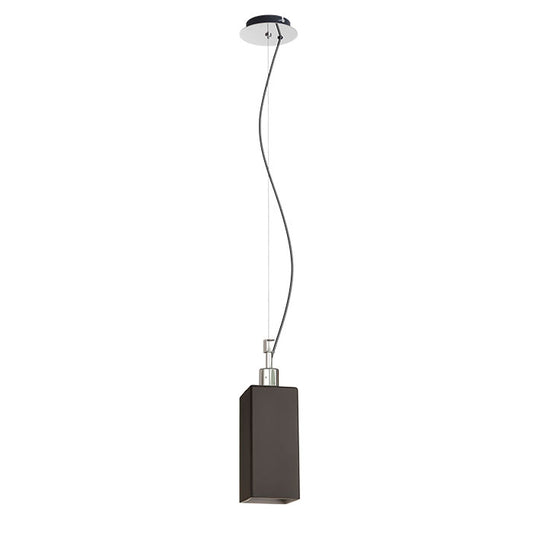LIZ NEW závěsná černá chrom 230V LED E27 15W