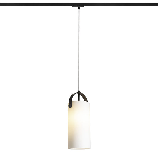 JULIETTA 31 pro jednookr. lištu opálové sklo/černá 230V LED E27 15W