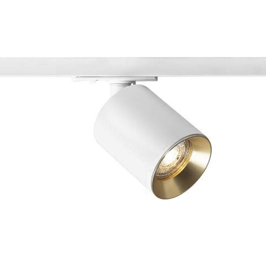 DARIO pro jednookr. lištu bílá česaná mosaz 230V LED GU10 9W
