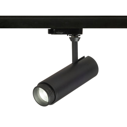 FOCUS 12 ZOOM DIMM pro tříokr. lištu černá 230V LED 12W 10 60° 3000K 4000K 5000K