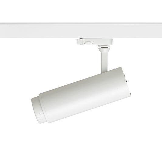 FOCUS 20 ZOOM DIMM pro tříokr. lištu bílá 230V LED 20W 10 60° 3000K 4000K 5000K