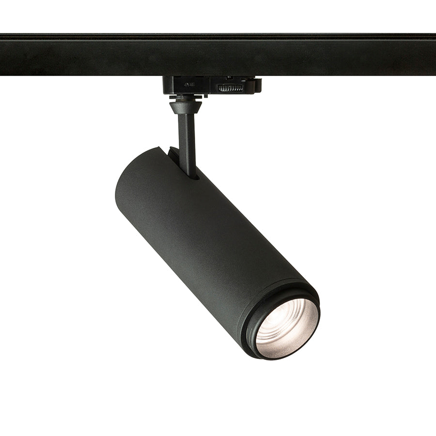 FOCUS 20 ZOOM DIMM pro tříokr. lištu černá 230V LED 20W 10 60° 3000K 4000K 5000K