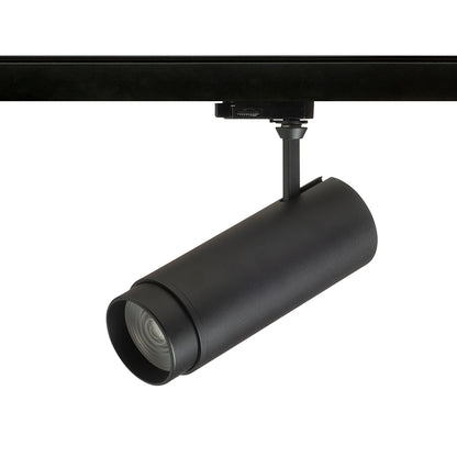 FOCUS 30 ZOOM DIMM pro tříokr. lištu černá 230V LED 30W 10 60° 3000K 4000K 5000K