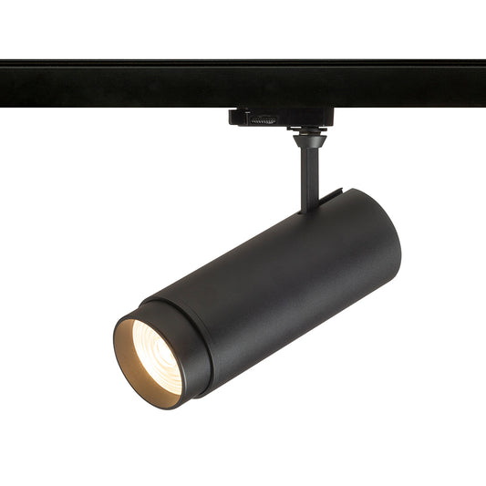 FOCUS 30 ZOOM DIMM pro tříokr. lištu černá 230V LED 30W 10 60° 3000K 4000K 5000K