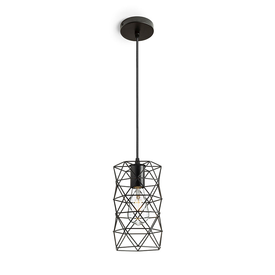 ILUSIA závěsná černá 230V LED E27 15W