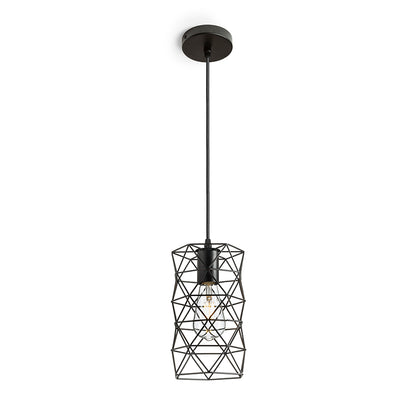 ILUSIA závěsná černá 230V LED E27 15W