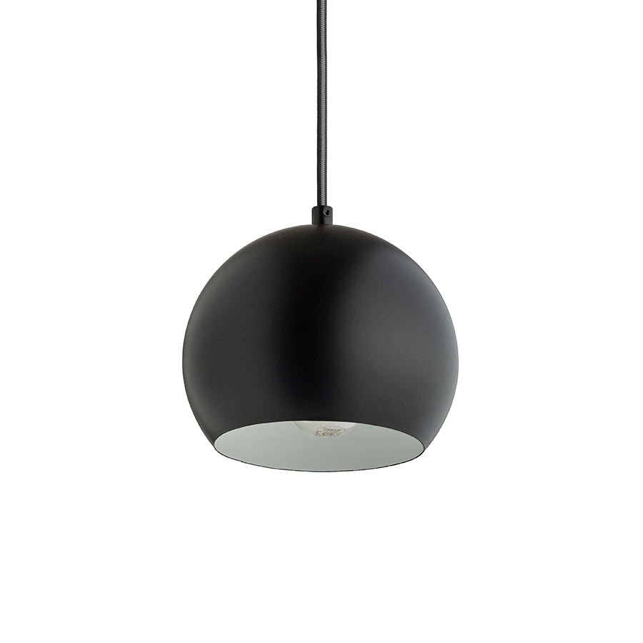 AGNETA závěsná černá 230V LED E27 11W