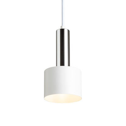 GIULIA 12 závěsná bílá chrom 230V LED E27 11W
