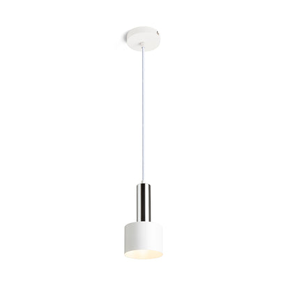 GIULIA 12 závěsná bílá chrom 230V LED E27 11W