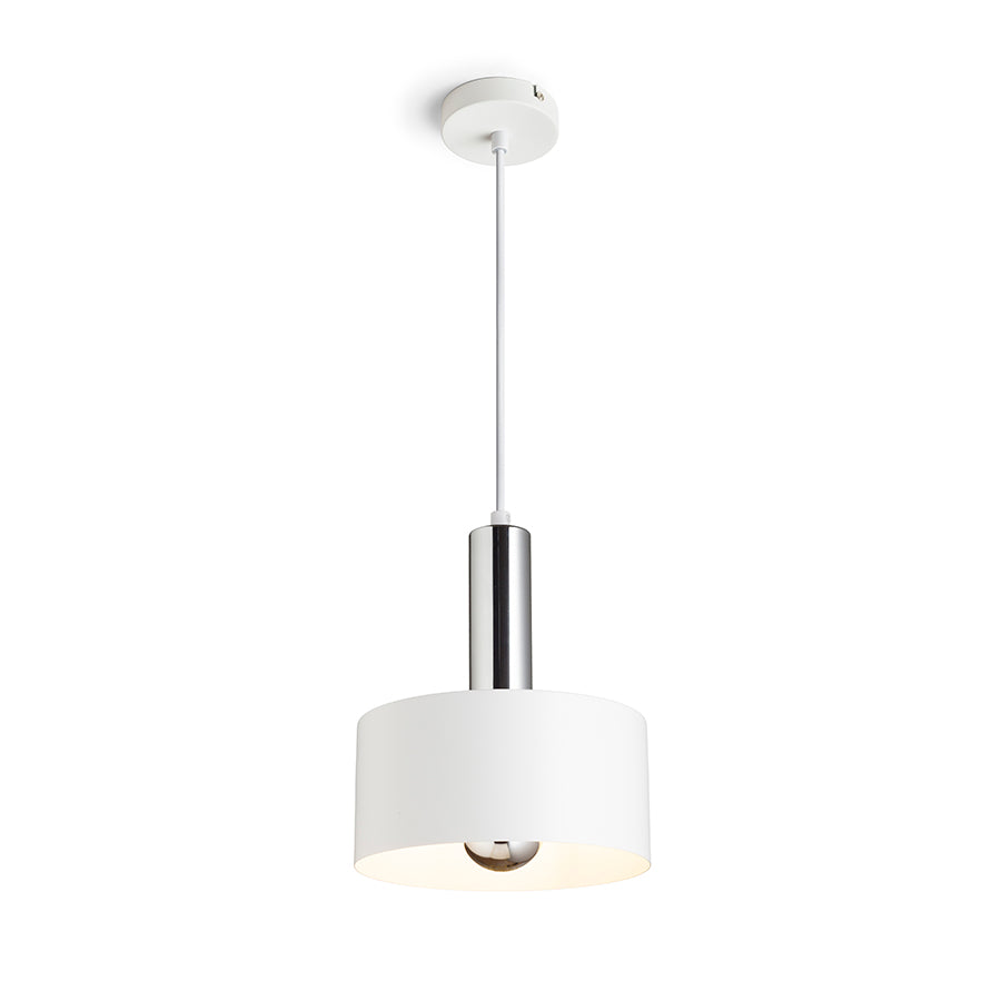 GIULIA 20 závěsná bílá chrom 230V LED E27 15W