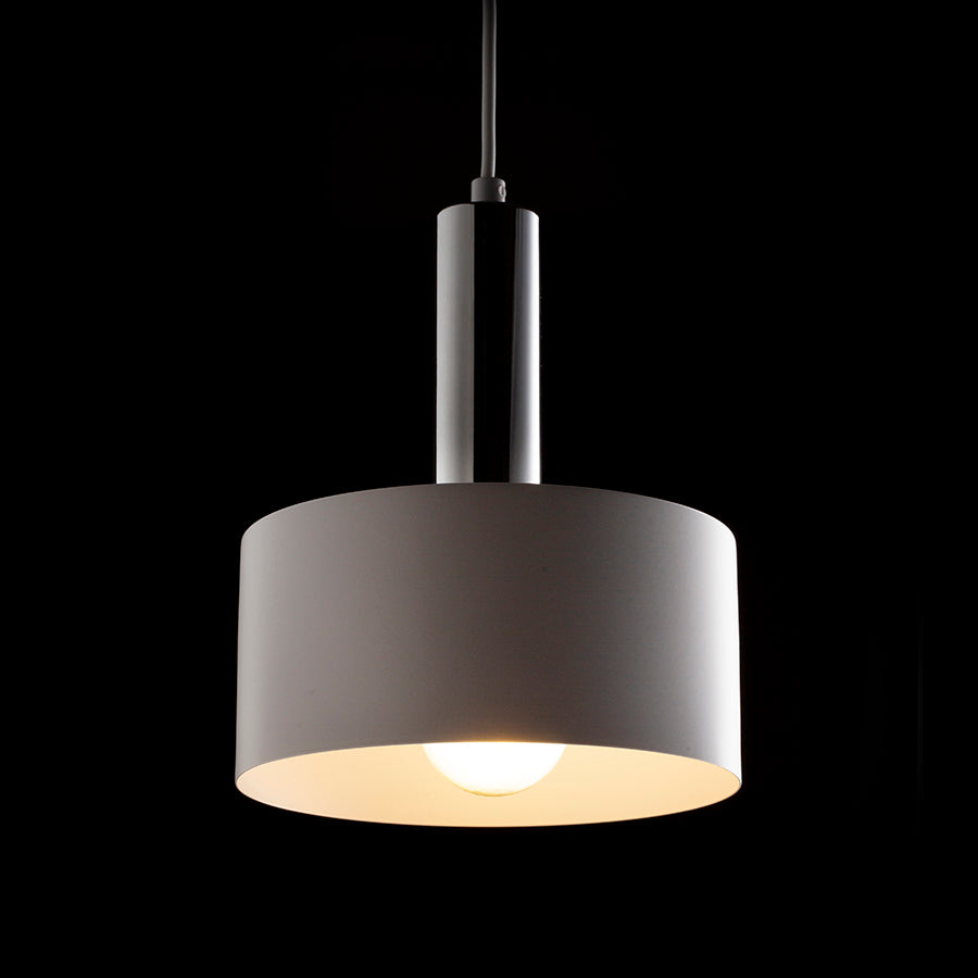 GIULIA 20 závěsná bílá chrom 230V LED E27 15W