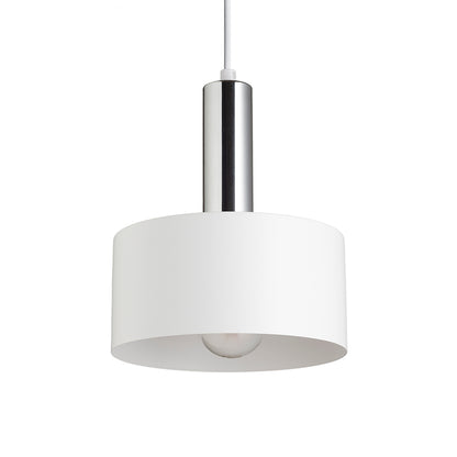 GIULIA 20 závěsná bílá chrom 230V LED E27 15W