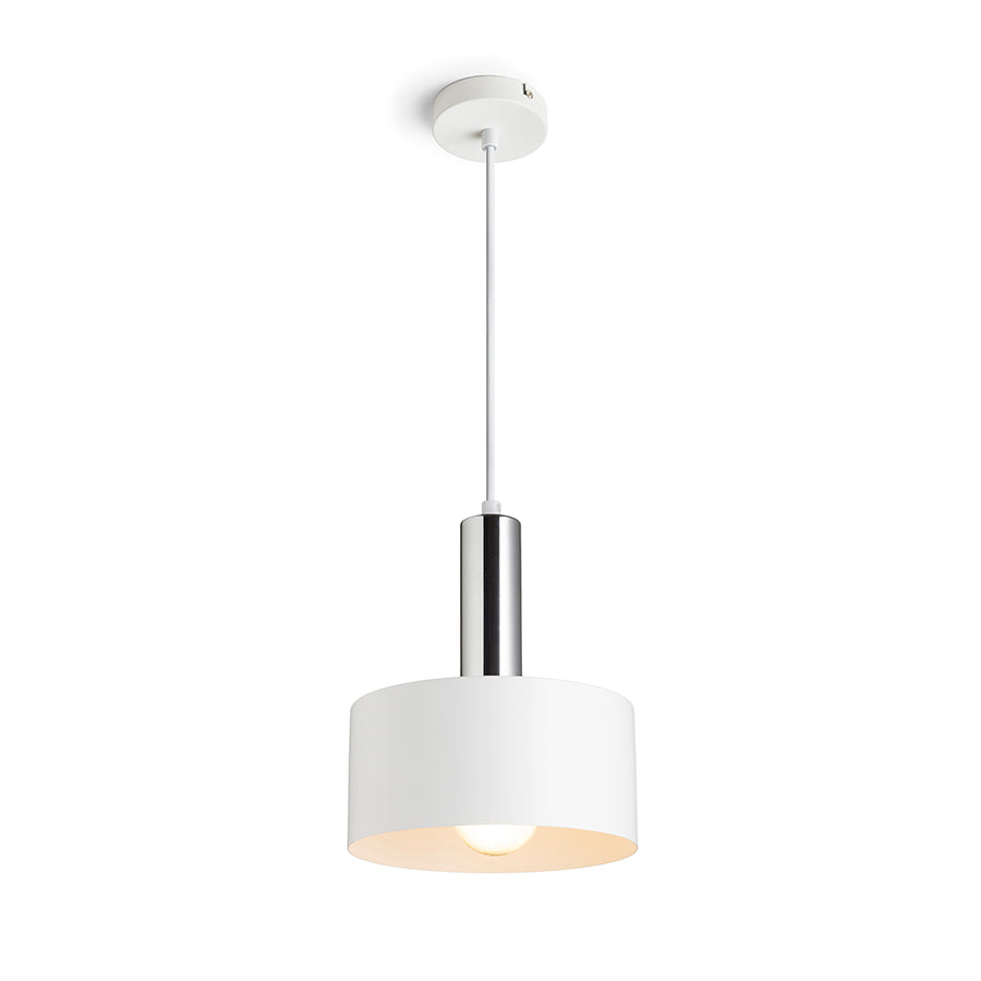 GIULIA 20 závěsná bílá chrom 230V LED E27 15W
