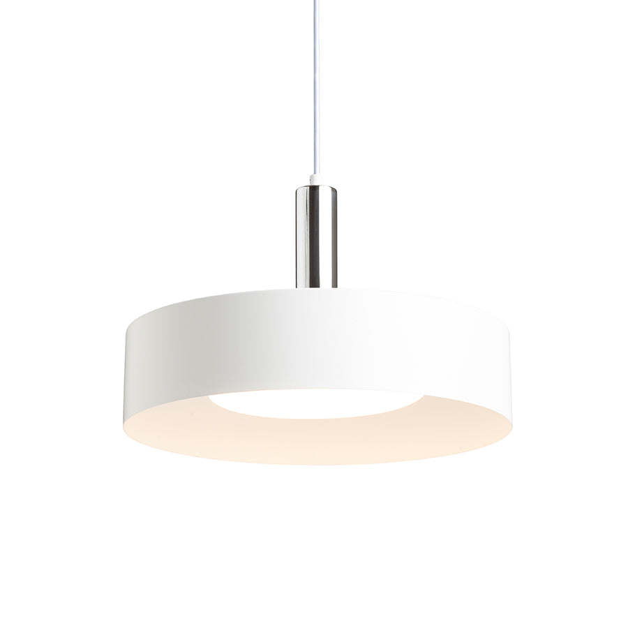 GIULIA 40 závěsná bílá chrom 230V LED E27 30W