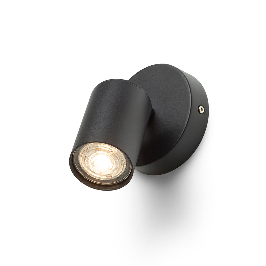 DUDE R přisazená černá 230V LED GU10 9W