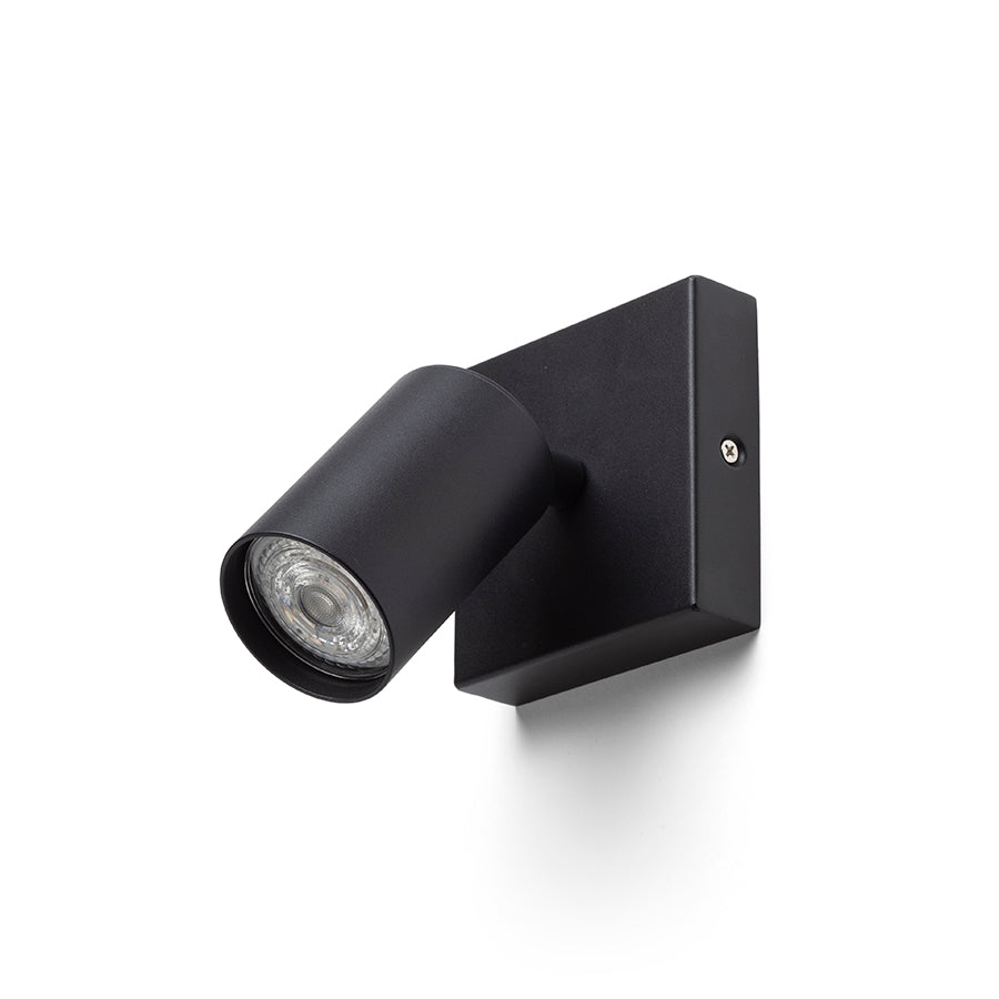 DUDE SQ přisazená černá 230V LED GU10 9W