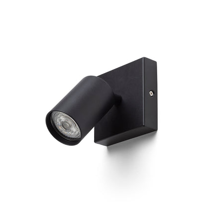 DUDE SQ přisazená černá 230V LED GU10 9W