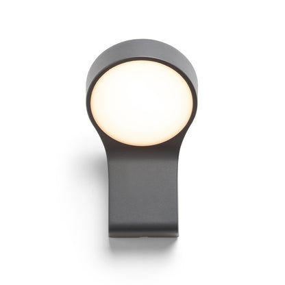 ELIA nástěnná antracitová 230V LED 9W IP44 3000K
