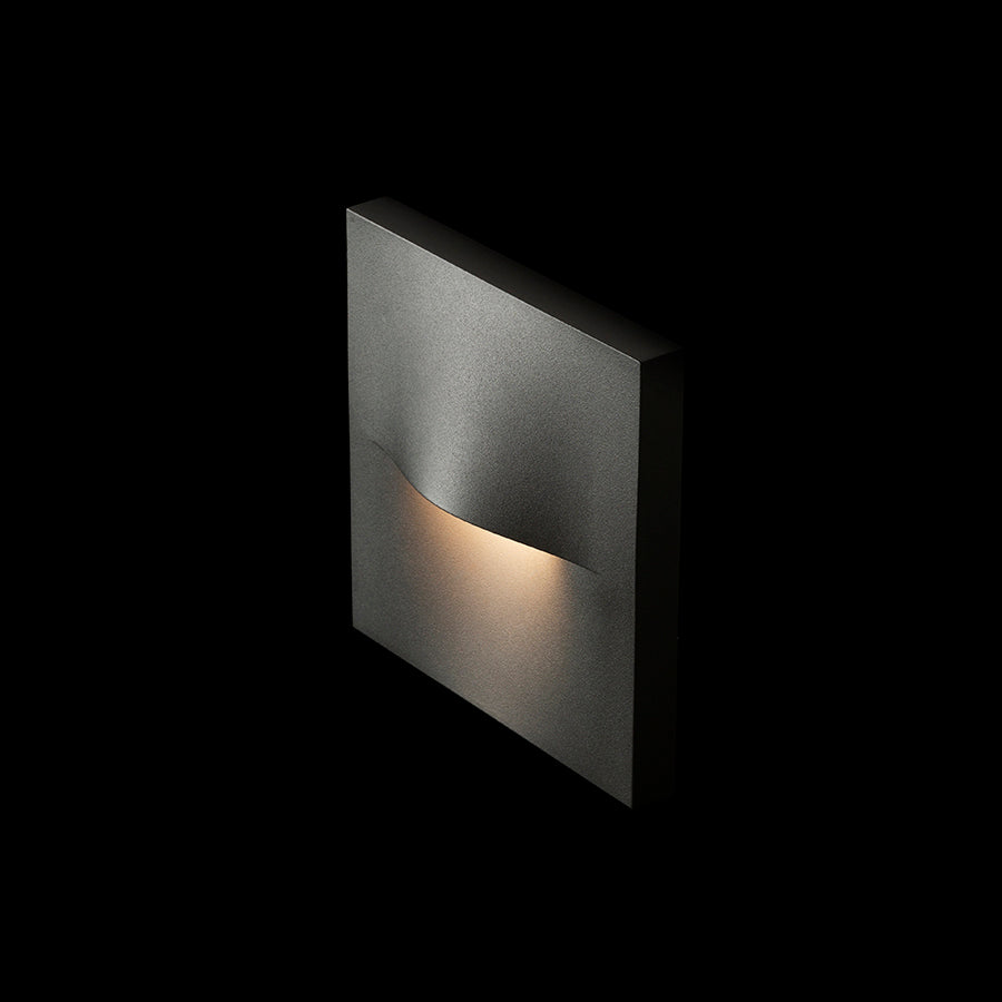 BOBO SQ nástěnná antracitová 230V LED 3W IP65 3000K