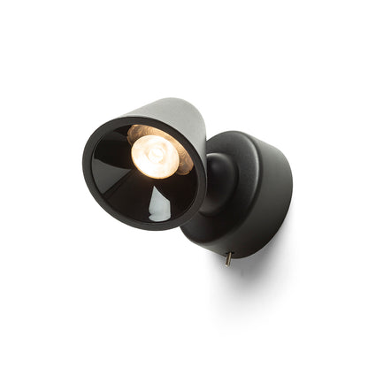 STIG nástěnná černá 230V LED 5.6W 34° 3000K