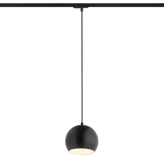 AGNETA pro jednookr. lištu závěsná černá 230V LED E27 11W