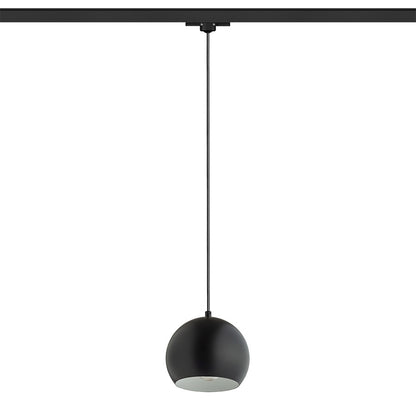 AGNETA pro tříokr. lištu závěsná černá 230V LED E27 11W