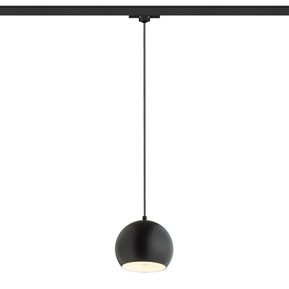 AGNETA pro tříokr. lištu závěsná černá 230V LED E27 11W