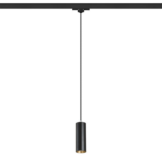 MAVRO pro tříokr. lištu závěsná černá/zlatá 230V LED 12W 38° 3000K