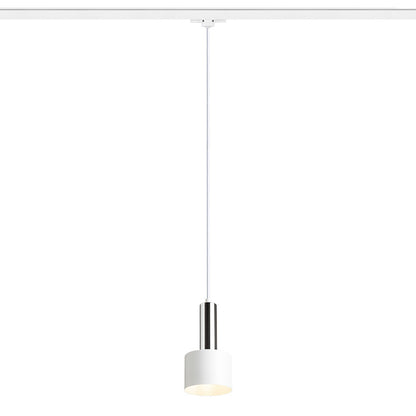 GIULIA 12 pro tříokr. lištu bílá chrom 230V LED E27 11W