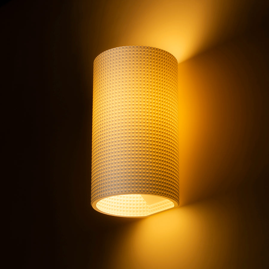 CALLUM RD2 250 nástěnná bílá Eco PLA 230V LED E27 15W