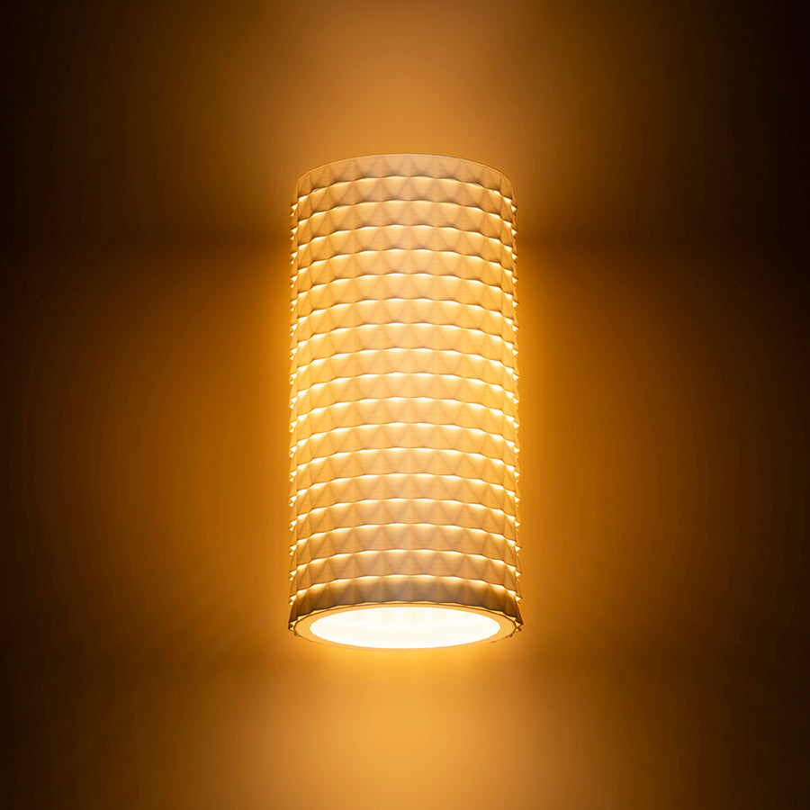 GLANS RB2 165 nástěnná bílá Eco PLA 230V LED G9 5W