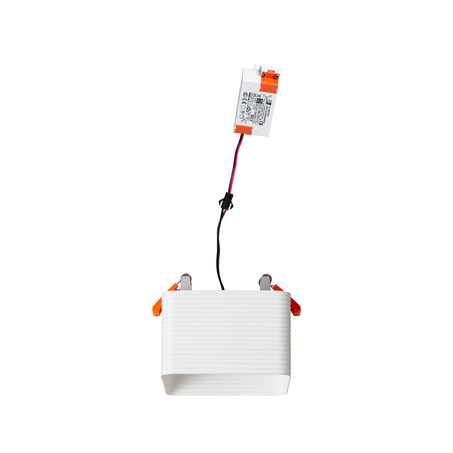 MARENGA SQR3 60 zápustná bílá Eco PLA 230V LED 6W 3000K