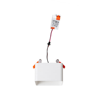 MARENGA SQR3 60 zápustná bílá Eco PLA 230V LED 6W 3000K