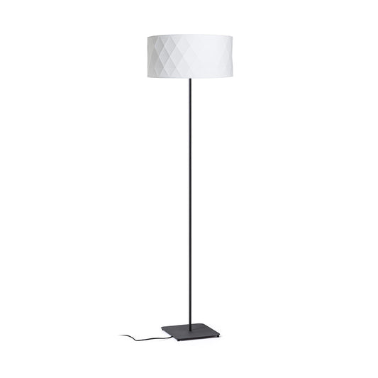 CORTINA/JAKARANDA stojanová bílá/černá textil/kov 230V LED E27 15W