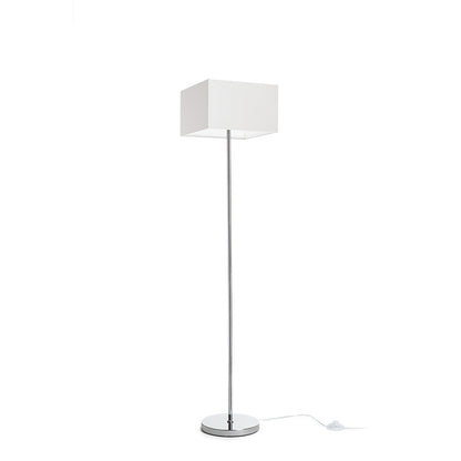 NYC/TEMPO 30/19 stojanová Polycotton bílá/chrom 230V LED E27 15W
