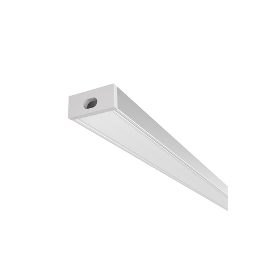 LED PROFILE G přisazený 1m eloxovaný hliník/matný akryl