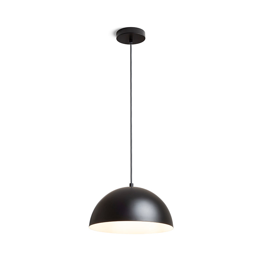 GLADYS 30 závěsná černá/bílá 230V LED E27 15W