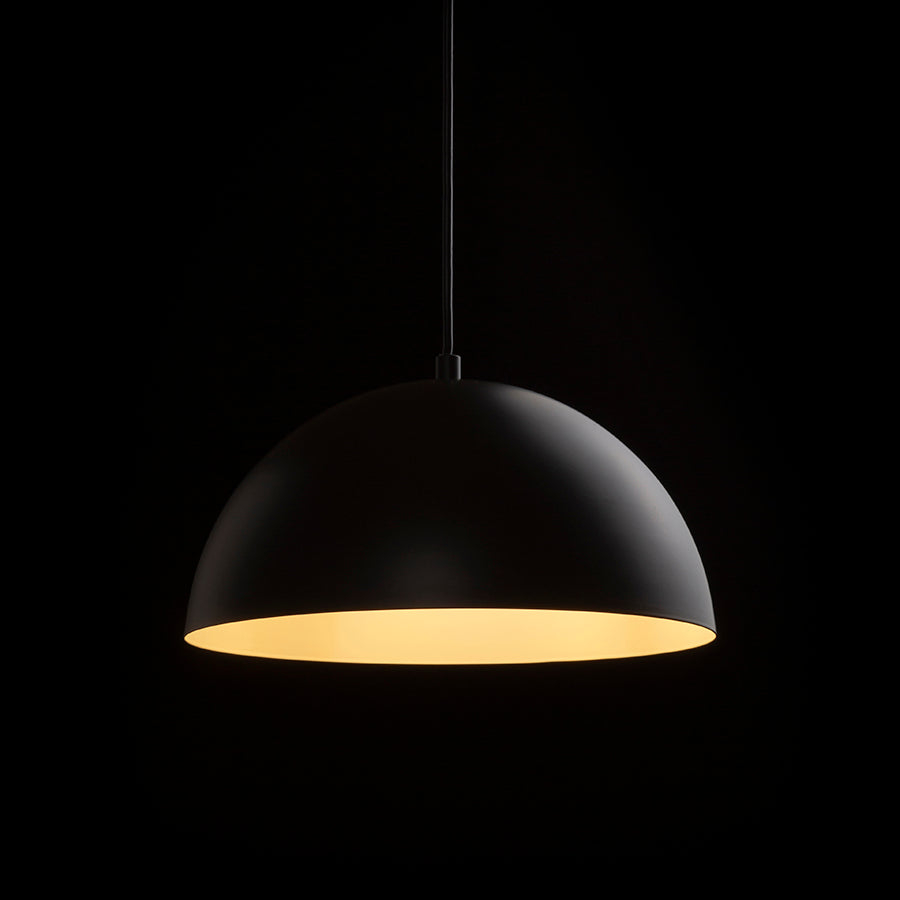 GLADYS 30 závěsná černá/bílá 230V LED E27 15W